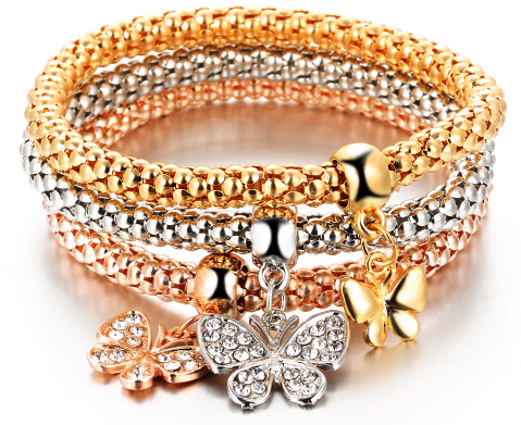 11 Charming Bracelets. Fun to Wear & Fun to Read About. FREE-Just Pay Shipping.