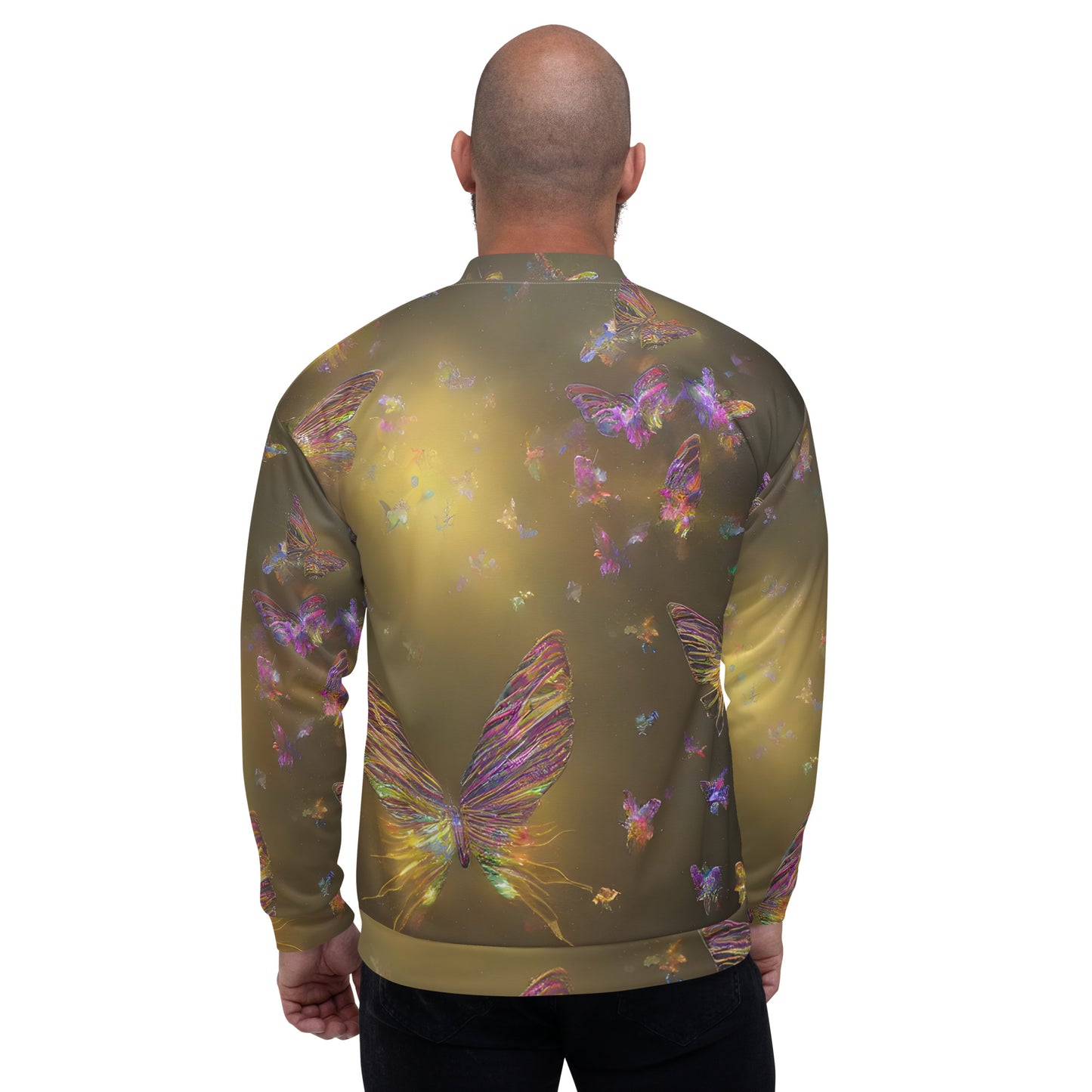 Holographic Butterflies Print Patterns Collection